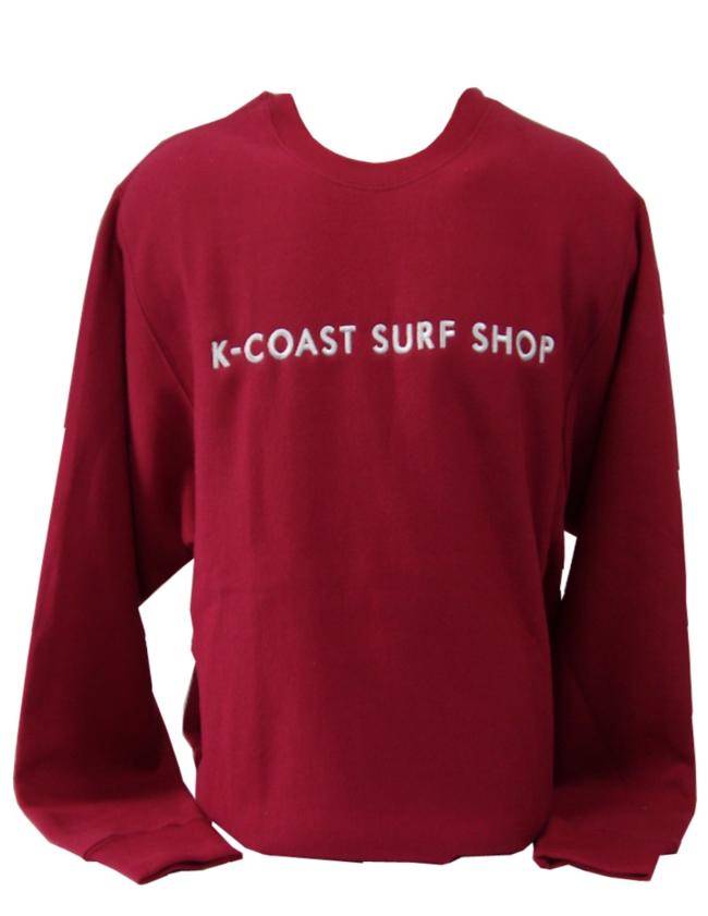 K-Coast Emboidered Crew Sweatshirt by K-Coast at KCoast